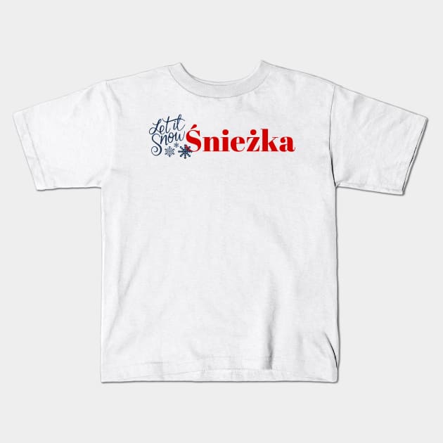 Śnieżka (Sniezka) in Snow Kids T-Shirt by ArtDesignDE